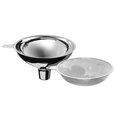 thumbnail image 1 of Embudo de Acero Inoxidable Serinar Grande con Filtro de Malla para Alimentos, 1 of 6