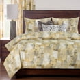 thumbnail image 2 of SIScovers Calcutta Luxury Duvet Set with Comforter Insert Denim California King 6 Piece, 2 of 5