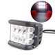 thumbnail image 1 of Luz de trabajo impermeable de 45w, 12v, luz LED para camión de coche, luz LED cuadrada para coches, rojo blanco Feliz Sencillez, 1 of 5