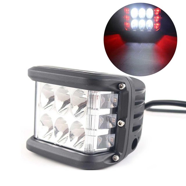 Luz de trabajo de barra Led para coche, luz de trabajo campo a través de 45w, 12v, luz automática, foco de lámpara antiniebla