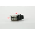 thumbnail image 2 of 3157 High Power White Amber Yellow Dual Color 60-LED Type 2 Switchback Turn Signal Corner Light Bulbs (3157, White/Amber), 2 of 6