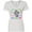 AA-White, variant on Miami Beach Florida Cute Swimming Manatee Women's V-Neck T-Shirt