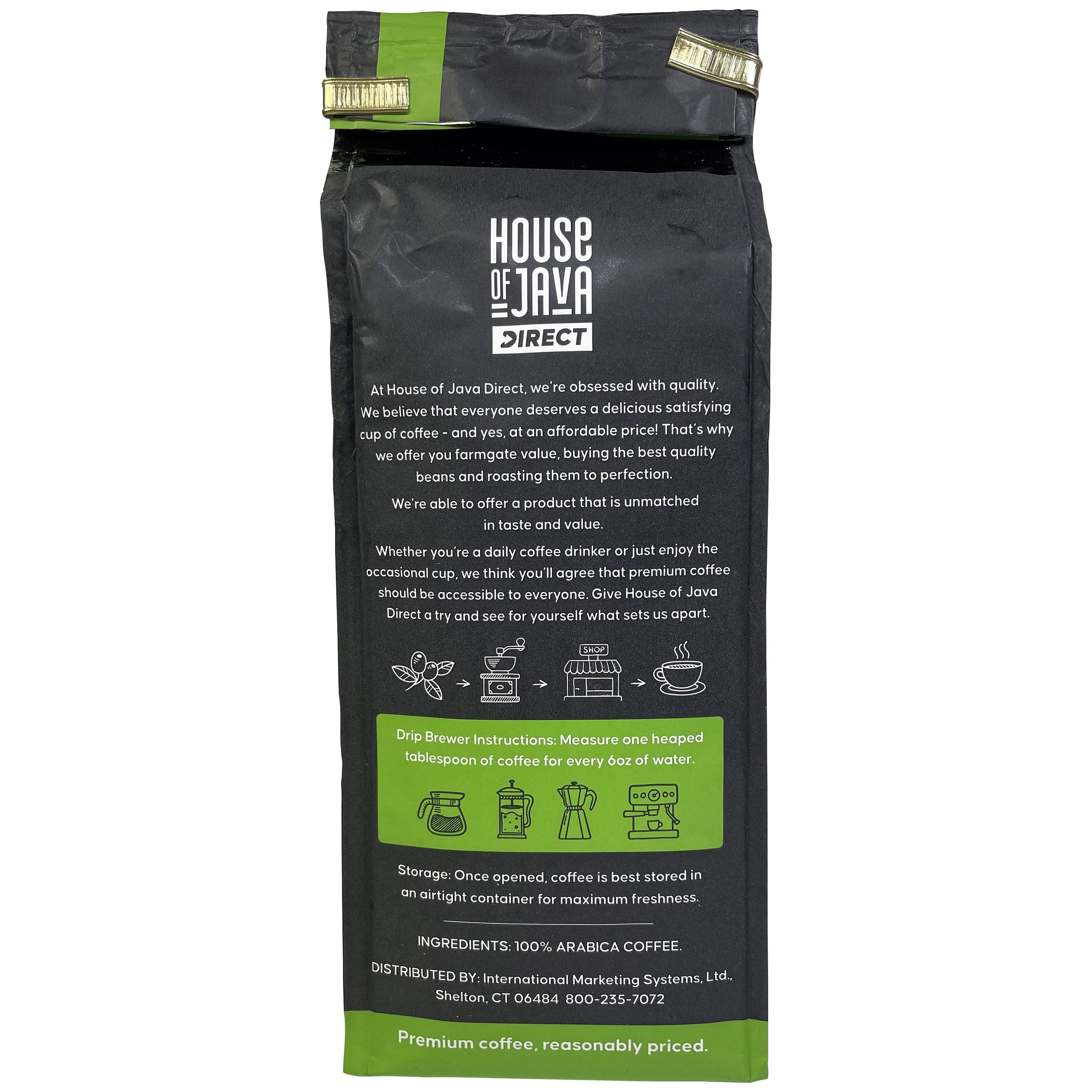 House of Java Culture Shock Blend 12oz Ground