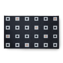 Simply Daisy 18 x 30 Li'l Boxes Chenille Rug, Shark Blue