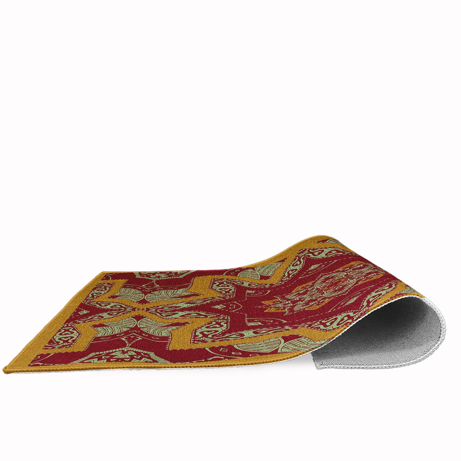 Simply Daisy 4' x 6' Sunny Mustard Shawl Rug