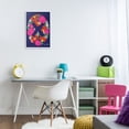 thumbnail image 4 of Stupell Industries Eclectic Floral Bloom Letter X White Framed Giclee Art, 16 x 24, by Hannah Byatt, 4 of 8