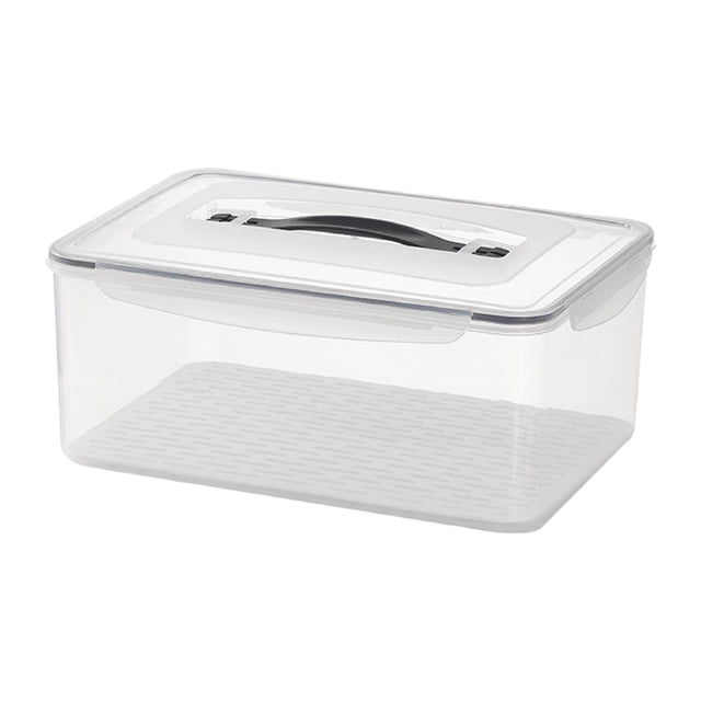 Organizador de refrigerador Strade Fareast Limited Caja de frutas y verduras con escurridor 10,5 litros