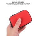 thumbnail image 5 of Estuche organizador de viaje con cremallera para púas de guitarra, 4 unidades, 5 of 5