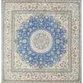 thumbnail image 1 of Ahgly Company Indoor Rectangle Traditional White Gold Medallion Area Rugs, 9' x 12', 1 of 6