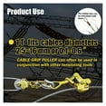 thumbnail image 4 of Cable Grip Puller with High Strength, Stable Cable Grip Wire Gripper, Steel Cable Puller Tool for Wire Rope, 2204 Lbs Pulling Capacity, Universal for Trailers, Ships, RVs, Trucks, 4 of 7