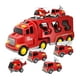 thumbnail image 1 of Camión de bomberos Perfecl Coche de juguete Portador de energía de fricción Rojo, 1 of 8