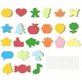thumbnail image 1 of Recortes de Papel Uxcell, Paquete de 216 Recortes de Papel Coloridos para el Aula, Color Variado, 1 of 7