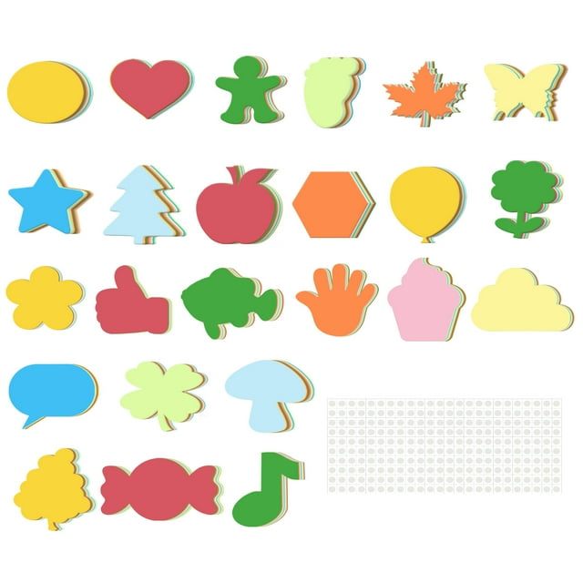Recortes de Papel Uxcell, Paquete de 216 Recortes de Papel Coloridos para el Aula, Color Variado