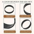 thumbnail image 5 of Paquete de 8 Anillos para Muffins Ingleses Acero Inoxidable, Anillos para Bollos de 4 Pulgadas, Molde para Anillos Pastelería Antiadherente, Anillos para Huevos para Freír Huevos, 5 of 5