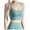 Light Blue, variant on VBARHMQRT Underwire Bras for Women Light Padding Front Closure Butterluxe Y Back Sports Bra Padded Racerback Low Impact Spaghetti Thin Strap Workout Yoga Bra Strapless Bra for Big Bust