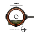 thumbnail image 6 of Perfect Strike Archery Circles and Dots Transfer Decals for Scope Lenses + Peel and Stick Target Dots. Practice or Competition. Adhesive Backed Vinyl Decals. (Black), 6 of 8