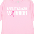 thumbnail image 4 of Inktastic Breast Cancer Warrior Boys or Girls Long Sleeve Toddler T-Shirt, 4 of 5