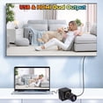 thumbnail image 4 of Cámara de streaming SVPRO 4K 60 fps con zoom óptico 4X HDMI/USB, 4 of 9