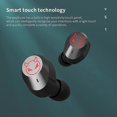 thumbnail image 5 of Auriculares Inalámbricos TWS Bluetooth 5.1 Yuxing M23 con Cargador de 1200 mAh, Impermeables, Color Negro, 5 of 5