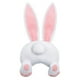 thumbnail image 4 of 1 Juego de adornos colgantes de conejito ladrón de Pascua de animales de dibujos animados de orejas de conejo (blanco) Libre de BPA, 4 of 9