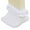 White, variant on KAWELL 5 Pairs Toddler Baby Girls Ruffle Lace Socks Cotton Frilly Ankle Soft Dress children Princess Socks 2-15T
