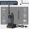 thumbnail image 4 of Radio móvil GMRS Retevis RA86 con kit de walkie-talkies RB17P, 4 of 9