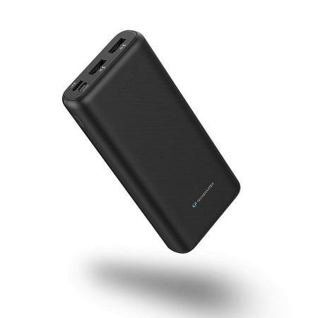 Techsmarter 20,000mAh 18W USB C PD Portable Charger Power Bank for Apple iPhone, iPad, Samsung Galaxy, Note, Pixel, Android, LG, HTC, and More