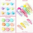 thumbnail image 5 of HLONK 1543/1544-Piece Hair Accessory Set  Elastic Bands  Cotton Hair Ties  Styling Tools  Butterfly Clips - Curl Enhancing  Unscented  Normal Hair-Compatible  Versatile Hair Styling Kit f, 5 of 7