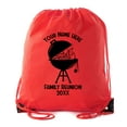 thumbnail image 1 of Flame Grill with custom name and Date -Family Reunion Party Favor Bags, 1 of 2