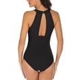 thumbnail image 3 of BEEACHGIRL Sexy Halter Strap Backless Swimwear One-Piece Swimsuit Bikini for Women, 3 of 7