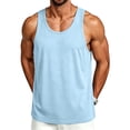 thumbnail image 3 of LRGSHF Men's Quick Dry Workout Tank Top Gym Muscle Tee Fitness Breathable Lightweight Sleeveless T Shirt, 3 of 6