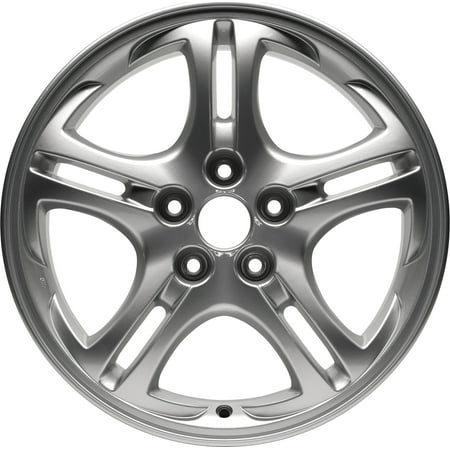 PartSynergy New Aluminum Alloy Wheel Rim 17 Inch Fits 2003-2006 Hyundai Tiburon 17X7 5 on 114.3 - 4.5 Inches 10
