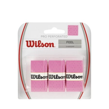 WILSON Raquettes de Tennis Perforées Pro à Prise Supérieure, Rose
