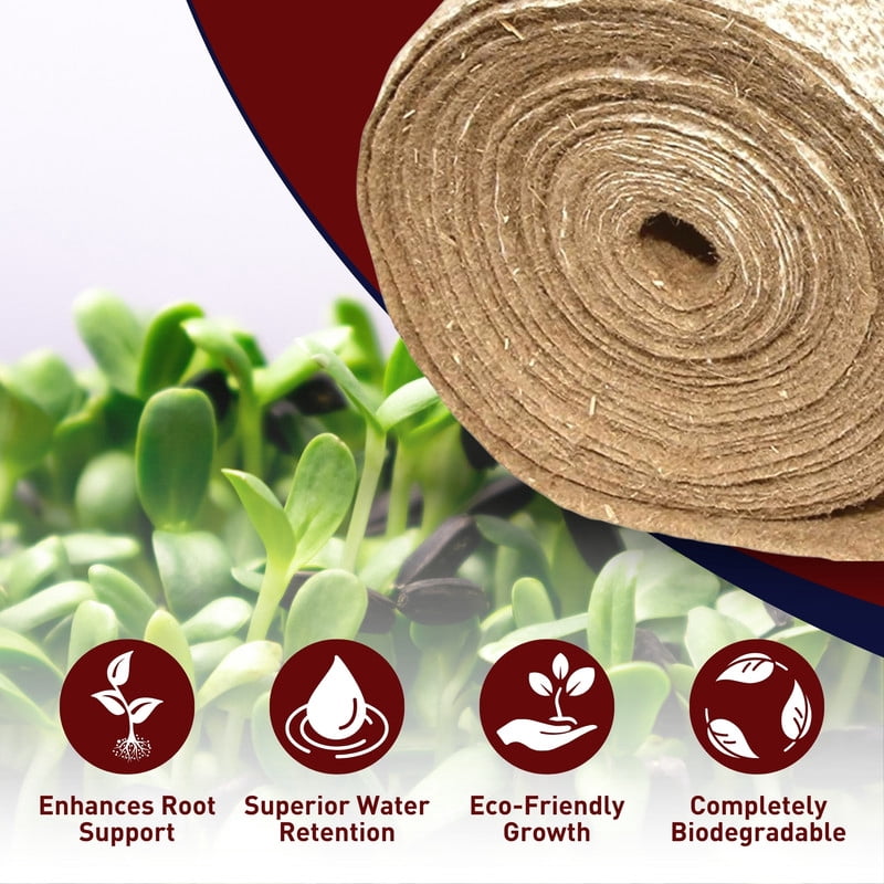 Harris Seeds Terrafibre Hemp Grow Mat - Thumbnail 5