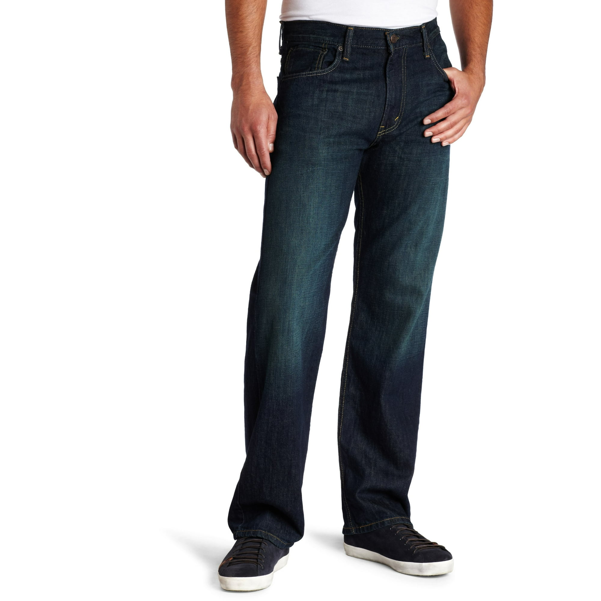 Levi's Men's 569 Loose Straight Leg Jean, Kale, 38W x 32L | Walmart Canada