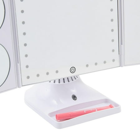 Glo-Tech - Bluetooth Selfie Mirror - White