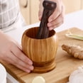 thumbnail image 6 of Age-old Beverages Butter Churn Kitchen Mashers Tool Manual Bamboo Wooden, 6 of 6