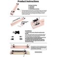 thumbnail image 5 of Plantilla de Paracord de madera de 35cm para hacer brazaletes, herramienta artesanal DIY para tejido de cuerda de paracaídas trenzado con bucles gratis, 5 of 5