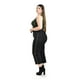 thumbnail image 2 of Pantalon Capri con cierre Roman Fashion /Tallas Extras, 7250 (Negro) negro 42, 2 of 7