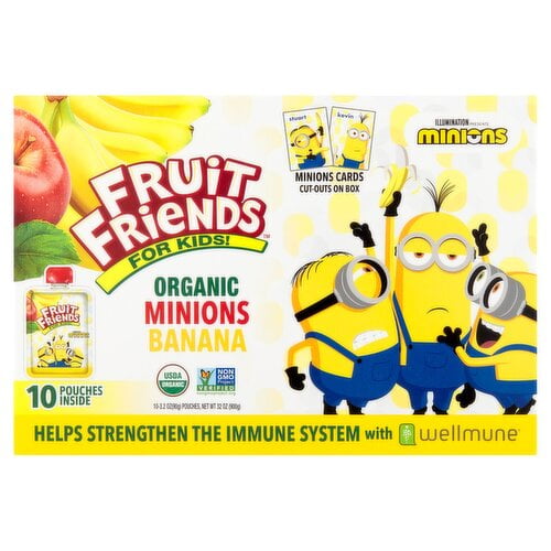 (Pack of 4) Fruit Friends Applesauce Banana 10 Ea