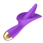 Lollanda Tongue Vibrator, Clitoris and G-spot Stimulator Vibrator Sex Toy For Women-Purple
