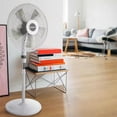 thumbnail image 5 of Bigleap Metal Pedestal Fan, 16-inch Quiet High Velocity Oscillating Standing Fan with Height Adjustable,Widespread Floor Fan for Bedroom Home Office Shop, 5 of 5