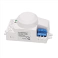 thumbnail image 3 of 5X 5.8GHz HF System LED Microwave Motion Sensor Light Switch Body Motion Detector,5 x AC 220V Microwave Radar Sensor Switch,White, 3 of 8