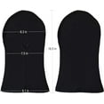 thumbnail image 6 of 2 Pieces Full Face Mask, BW 2nd Skin Masks,Halloween Spandex Hood for Unisex Cloth, 6 of 6