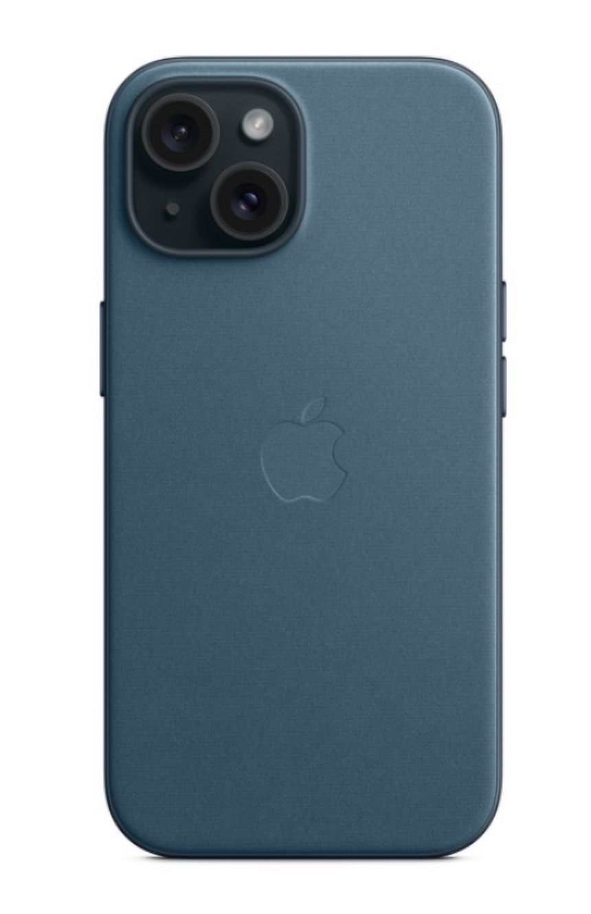 Apple iPhone 15 FineWoven Case with MagSafe - Pacific Blue