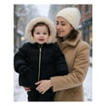 thumbnail image 3 of Rokka&Rolla Toddler Girls' Glossy Winter Coat Fleece Lined Kids Jacket, 3 of 10