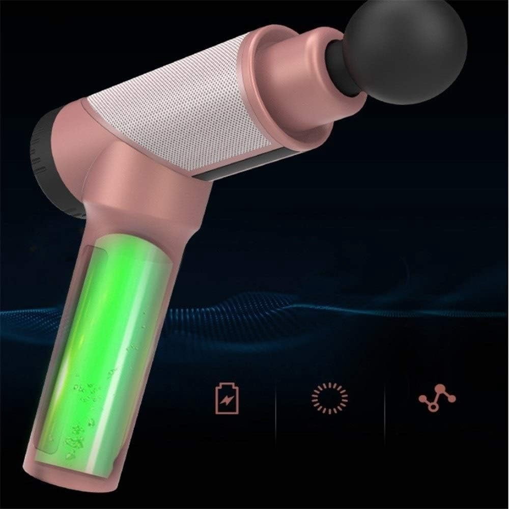 Massage Shock Gun Gun Gun Cervical Fascia and Muscle Relaxation Massage Instrument Electric Gun high Frequency Vibration Exercise T.h  e.r.a.p  y Device