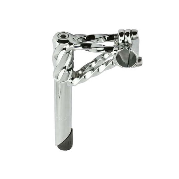 Double Lowrider Twisted Stem 22.2mm Chrome.