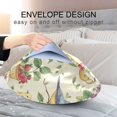 thumbnail image 4 of Yayeee Pillowcase Queen Size Set of 2 Satin Wrinkle Resistant Envelope Pillow Case, Birds with Strawberries, 4 of 8