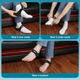 thumbnail image 5 of Silicone Heel Protectors for Cracked Heels, Heel Spurs, Plantar Fasciitis - Gel Heel Pads, 4 Pairs, Unisex, Black and White, 5 of 10